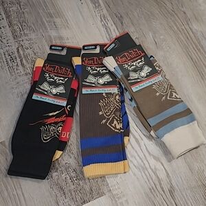 Von Dutch Men's Socks - Three Pairs